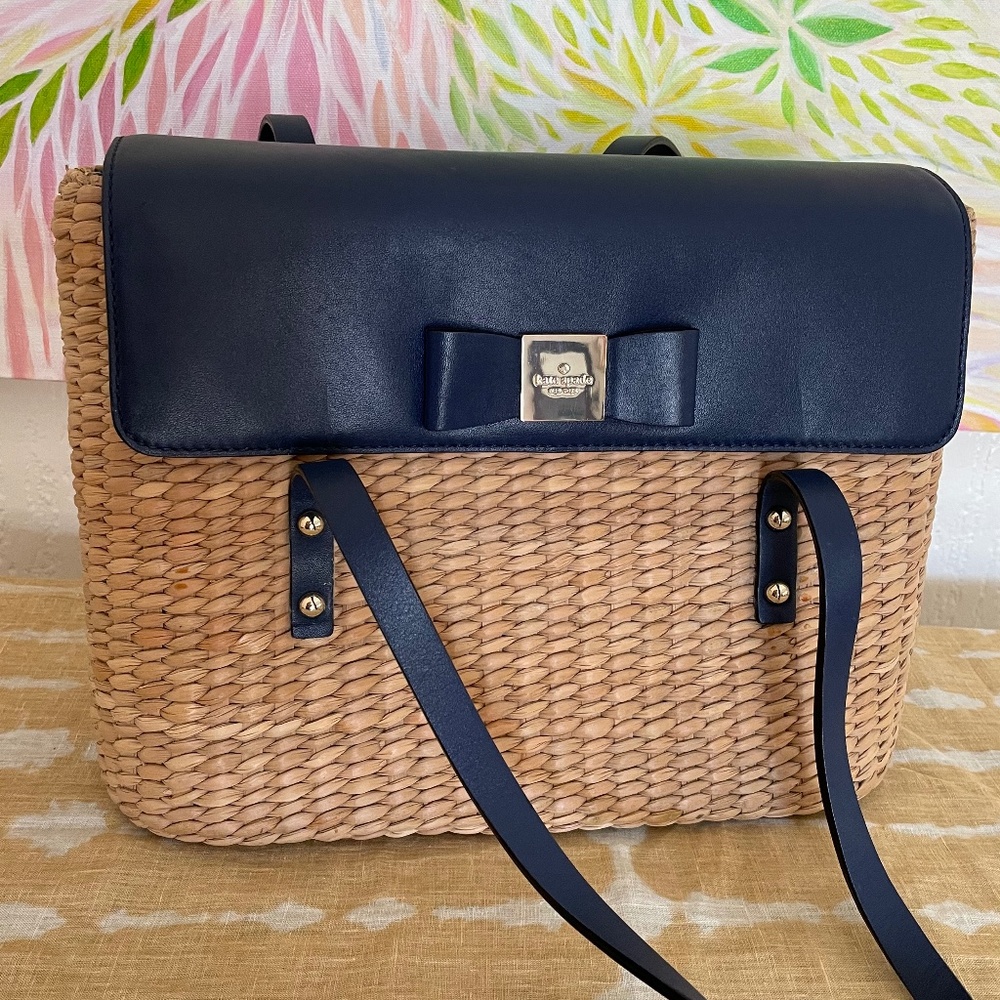 Kate Spade Handbag Clara Wicker